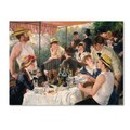 Trademark Fine Art Pierre Renoir 'The Luncheon of the Boating Party' Canvas Art, 14x19 AA01257-C1419GG